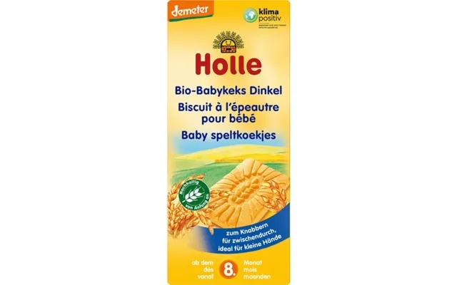 Holle bio dd baby biscuits spelled 150g product image