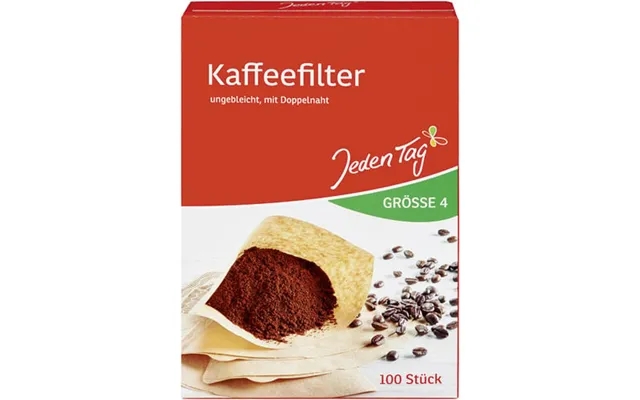 Jeden tag kaffefilte str. 4 100 Paragraph, product image