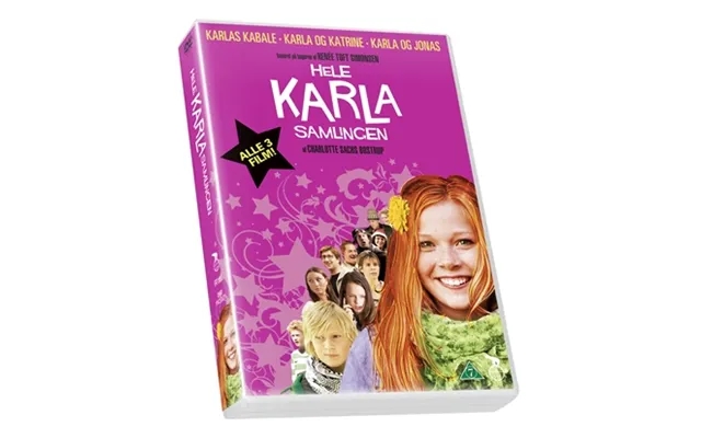 Karla throughout samlingen - 3dvd product image