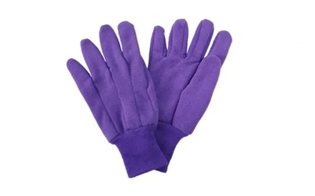 Kent & stowe cotton gloves with reinforced pvc grip - design product image