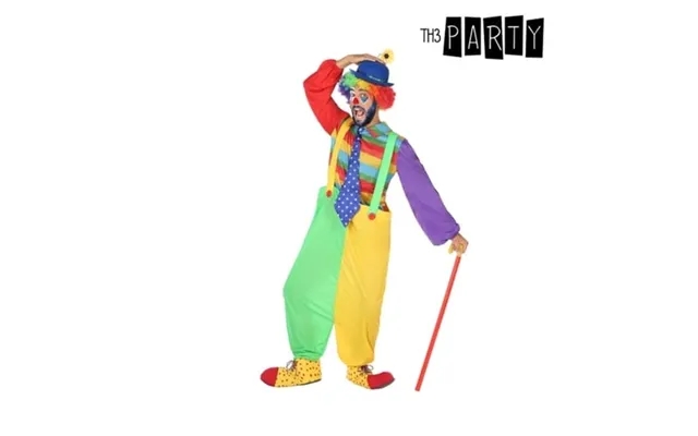 Costume to adults overpower clown multicolour 3 pcs - str. Xs product image