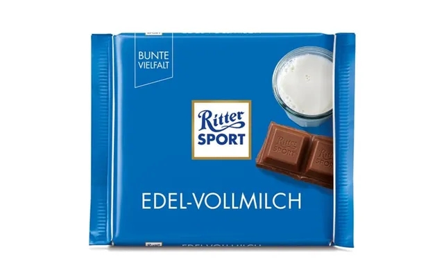 Ritter sports edel vollmilch 100g product image