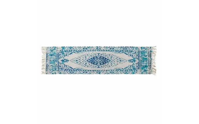 Carpet dkd home decor blue cotton chenille 60 x 240 x 1 cm product image