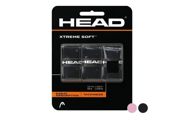 Tennis grip head xtremesoft 0,5 mm 3 pcs pink product image