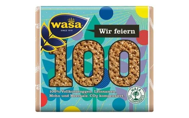 Wasa 100 years poppy & linseed 245g product image
