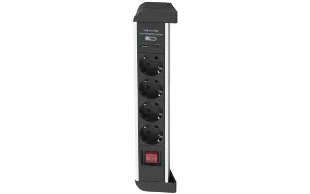 Airam Airam 4-vejs Grenudtag 2 Usb 2441530 Modsvarer N A product image