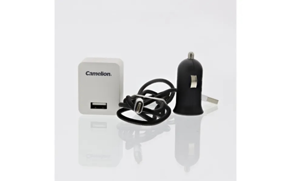 Camelion Camelion Usb-oplader Til Lightning Apple Og Micro-usb 4260216456411 Modsvarer N A