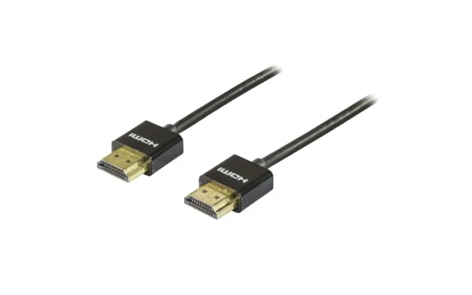 Deltaco deltaco thin hdmi cable - 1m