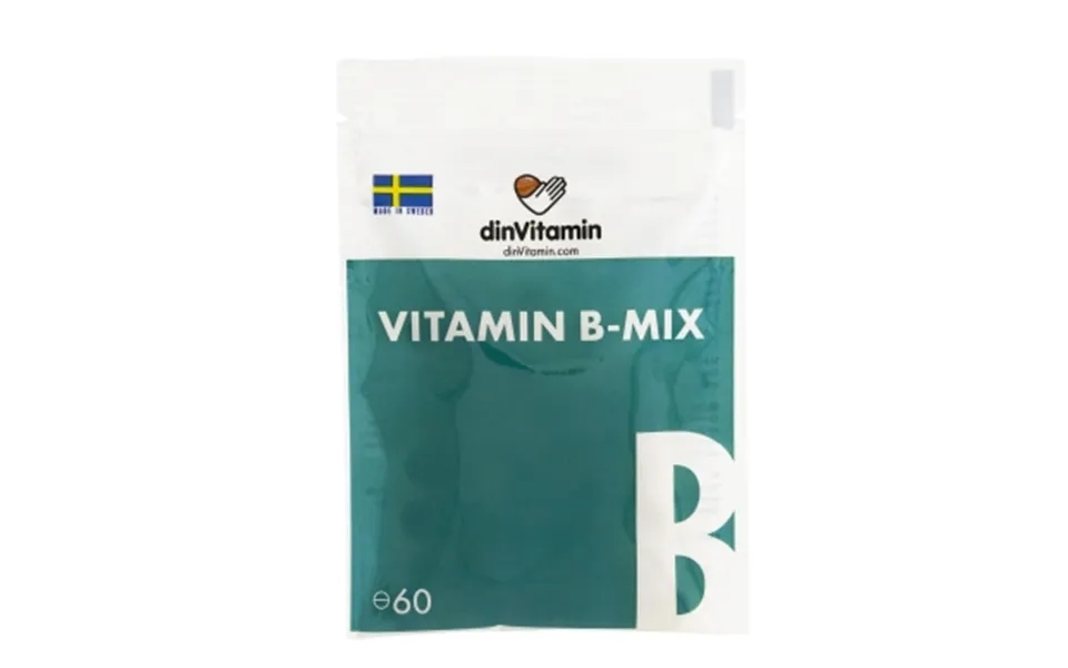 Dinvitamin Vitamin B-mix 60-pack 60-pvitaminbmix Modsvarer N A