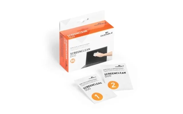 Durable screen cleaner napkins screenclean duo 572102 equals n a product image