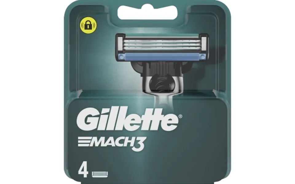 Gillette Gillette Mach3 Barberblade - 4-pakning 7702018264230 Modsvarer N A