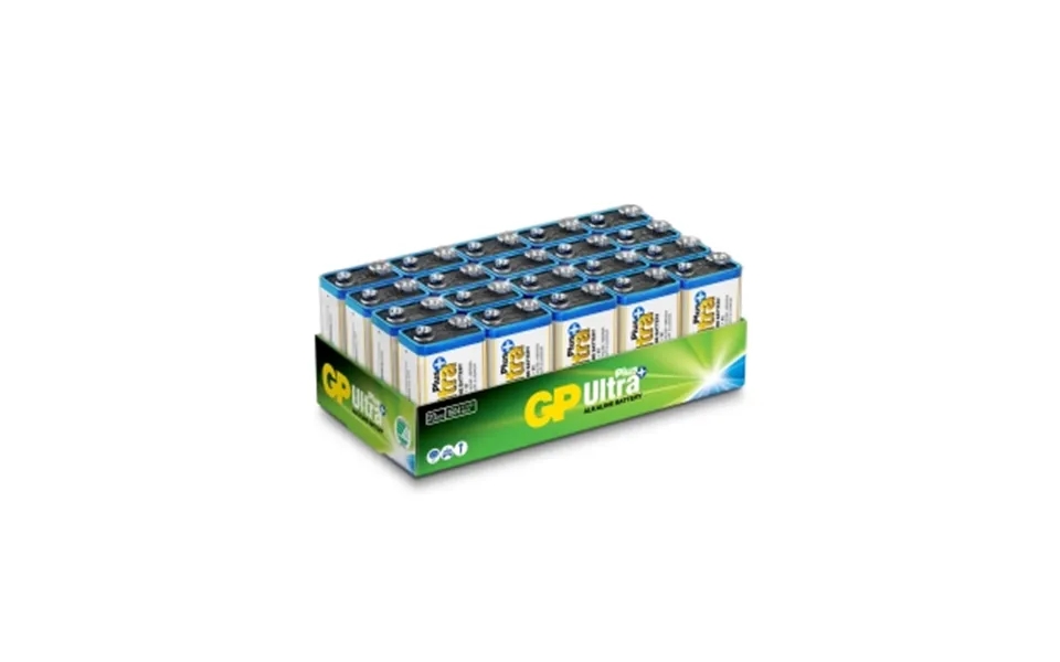 Gp Batteries Gp Ultra Plus 9v 20-pack 151385 Modsvarer N A