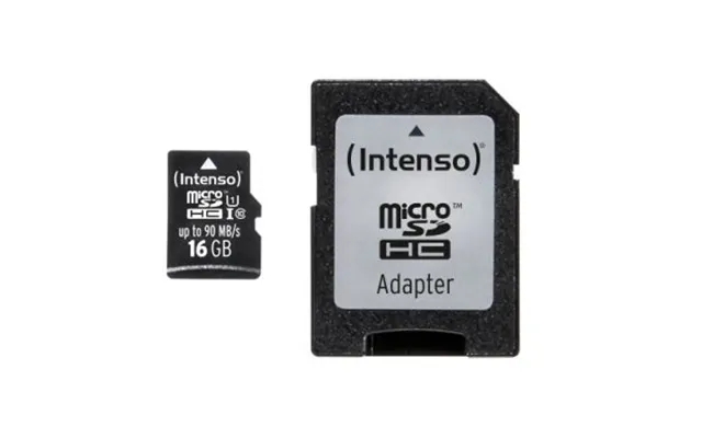 Intenso intenso micro sd 16gb uhs-i professional 4034303022304 equals n a product image