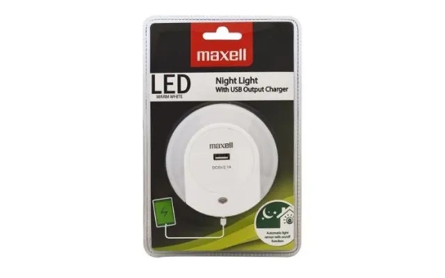 Maxell maxell night light with usb 4902580773793 equals n a product image