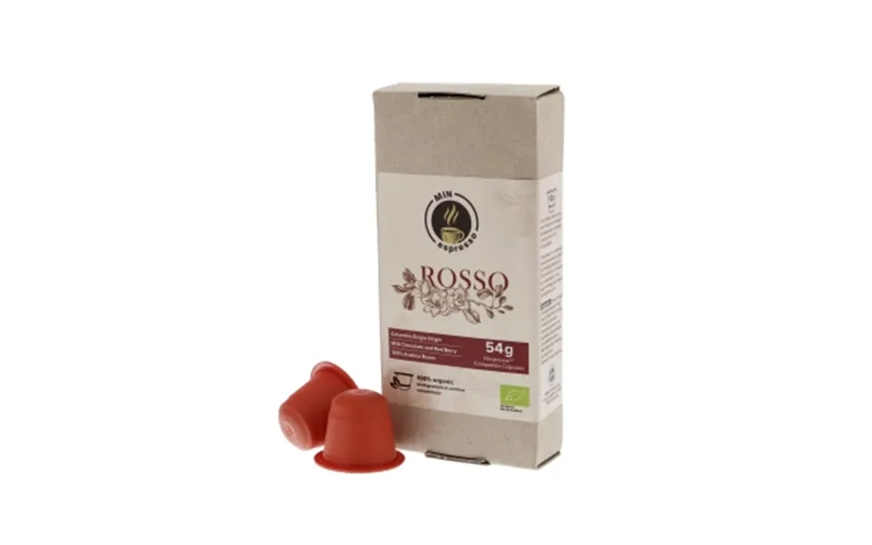Min Espresso Rosso 10-pakning Rosso Modsvarer N A