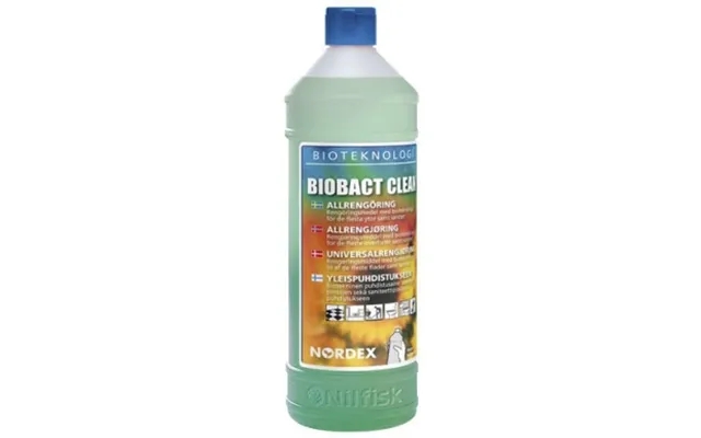 Nordex Nordex Universalrengøring Biobact Clean - 1 L 62532831 Modsvarer N A product image