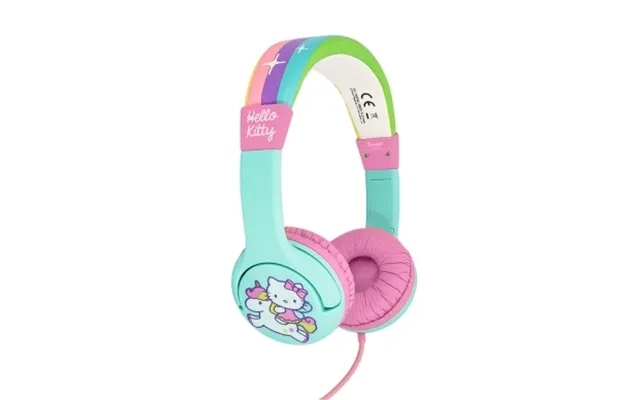 Otl Technologies Hello Kitty Hovedtelefon Junior On-ear Grøn Rosa Enhjørning 5055371622967 Modsvarer N A product image