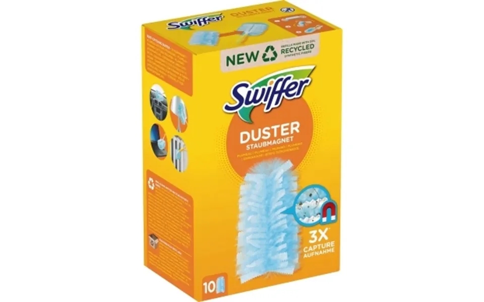 Swiffer Swiffer Duster Rengøringsklude Refill 10-pakning 8001841935027 Modsvarer N A
