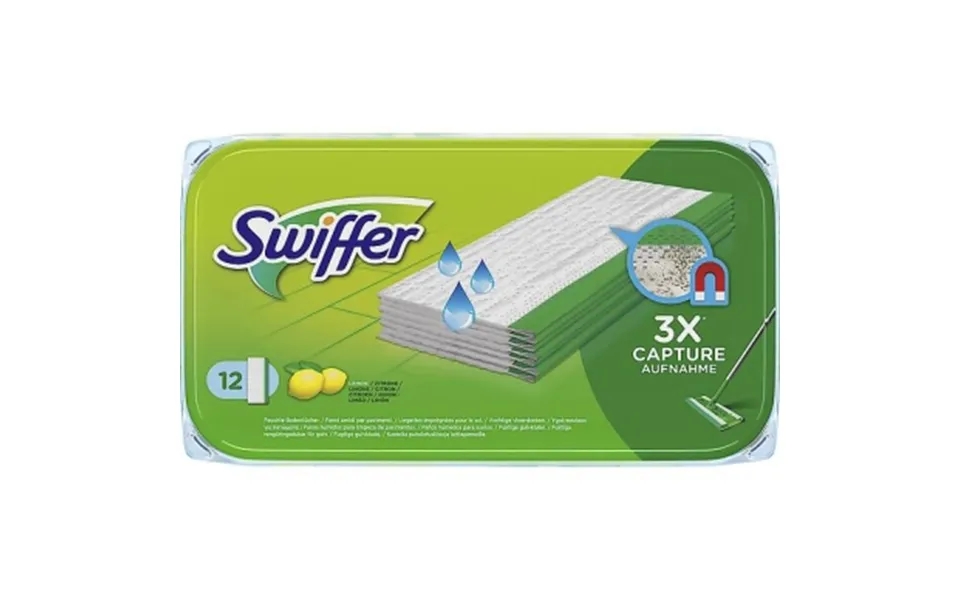 Swiffer Swiffer Sweeper Fugtige Rengøringsklude Refill 12-pakning 8001841542867 Modsvarer N A