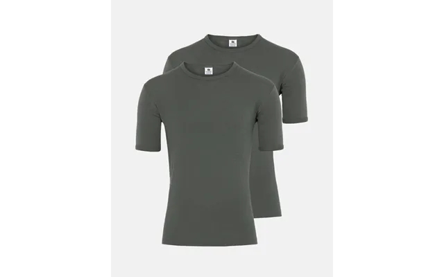 2-Pack undershirt t-shirt 100% merino wool green product image