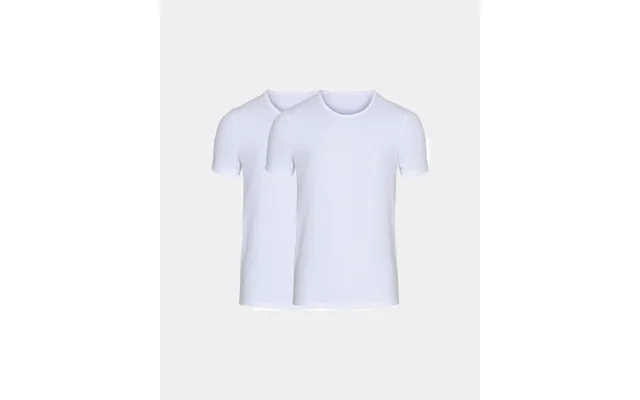 2-pak T-shirt Gots Bomuld Hvid product image