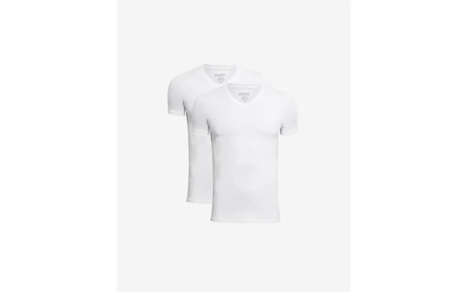 2-pak T-shirt V-neck Bambusviskose White