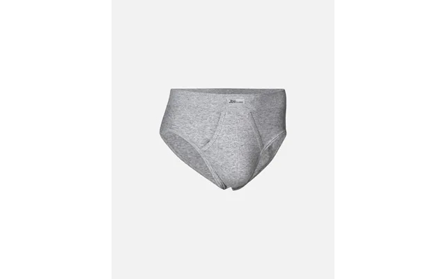 Classic briefs with regurgitation 100% cotton gray product image