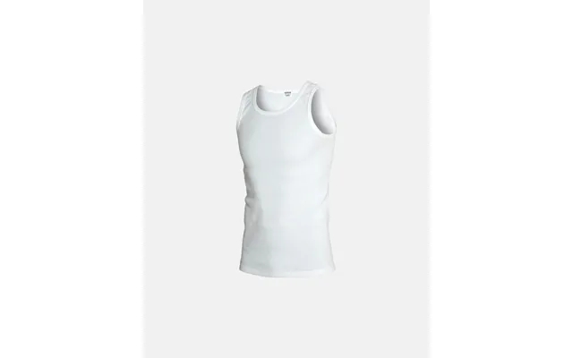 Classic tank top singlet 100% cotton white product image