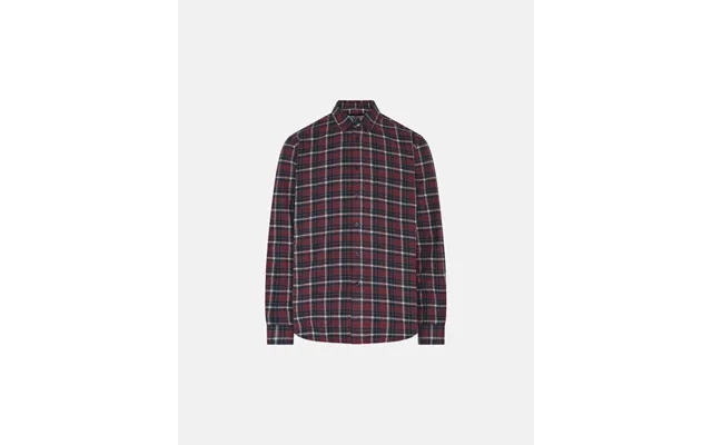 Flannel shirt 100% cotton red product image