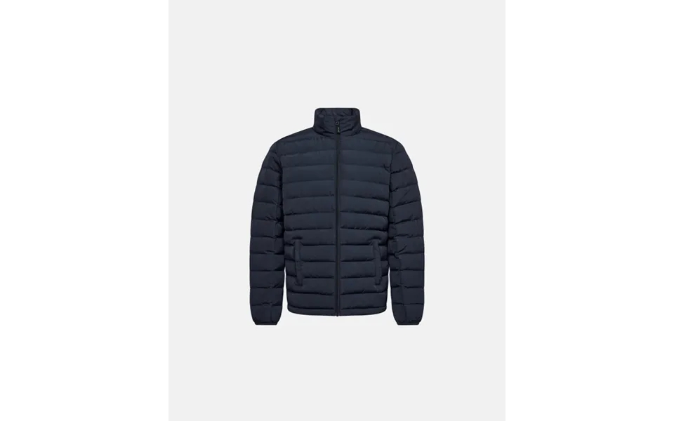 Jakke Padded Polyester Navy