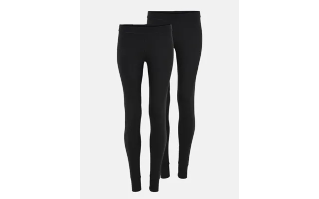 Leggings 2-pak Bambusviskose Sort product image