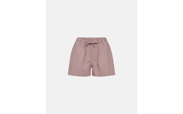 Natshorts Seersucker Bambusviskose Rose product image