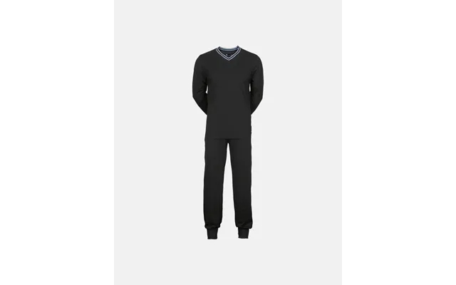 Pyjamas 100% Jersey Bomuld Sort product image