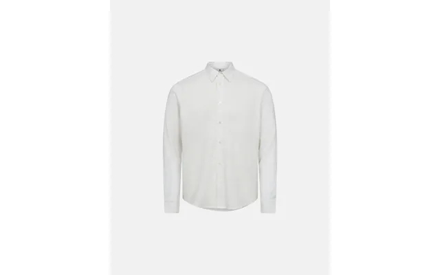 Shirt linen bambusviskose white product image