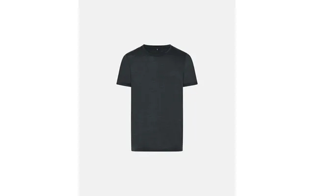 T-shirt 100% Merino Uld Sort product image