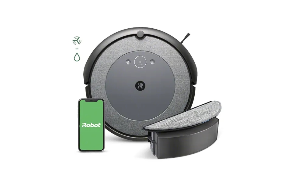 Roomba Combo I5 Robot Vacuum Cleaner Past, The Laws - Gulvmoppe