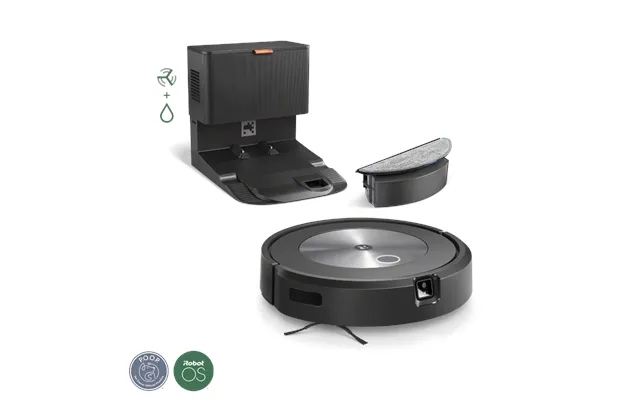 Roomba Combo J5 Robot Vacuum Cleaner Past, The Laws - Gulvmoppe product image