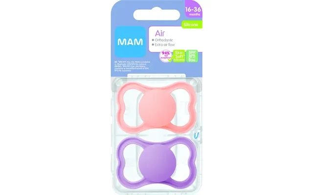 Mam air silicone pink 16-36m product image
