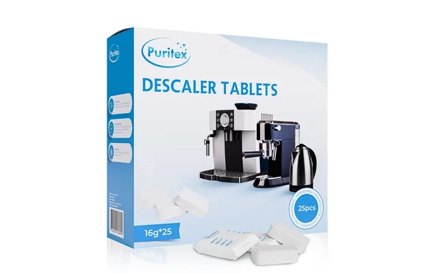 Puritex Afkalkningstabletter Til Kaffe- Og Espressomaskiner 25 Stk product image