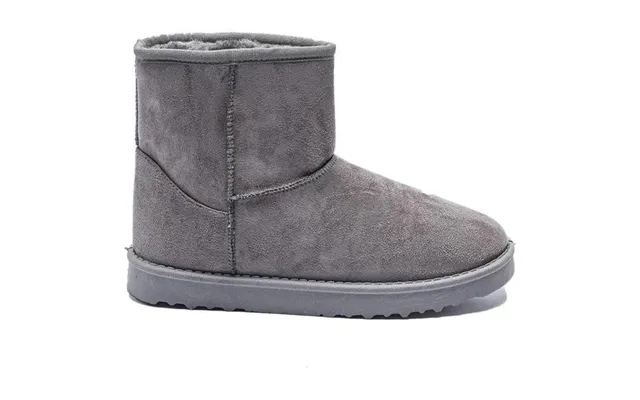 Chris lady teddy boots df890 - grey product image