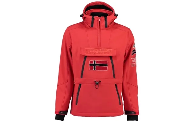 Geografisk norway lord anorak soft shell jacket tuilding - red product image