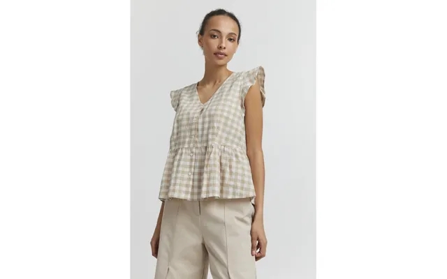 Ichi lady blouse ihgry - doeskin product image