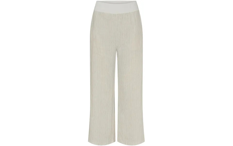 Marta Du Chateau Dame Bukser Mdcanette - Panna Beige 1752 Stripe