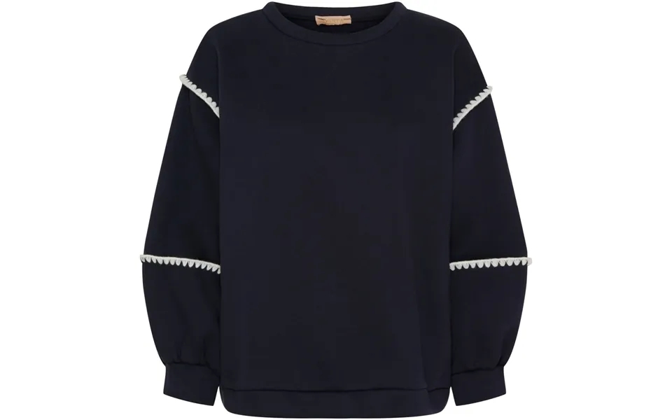 Marta Du Chateau Dame Sweatshirt Mdckelly - Navy