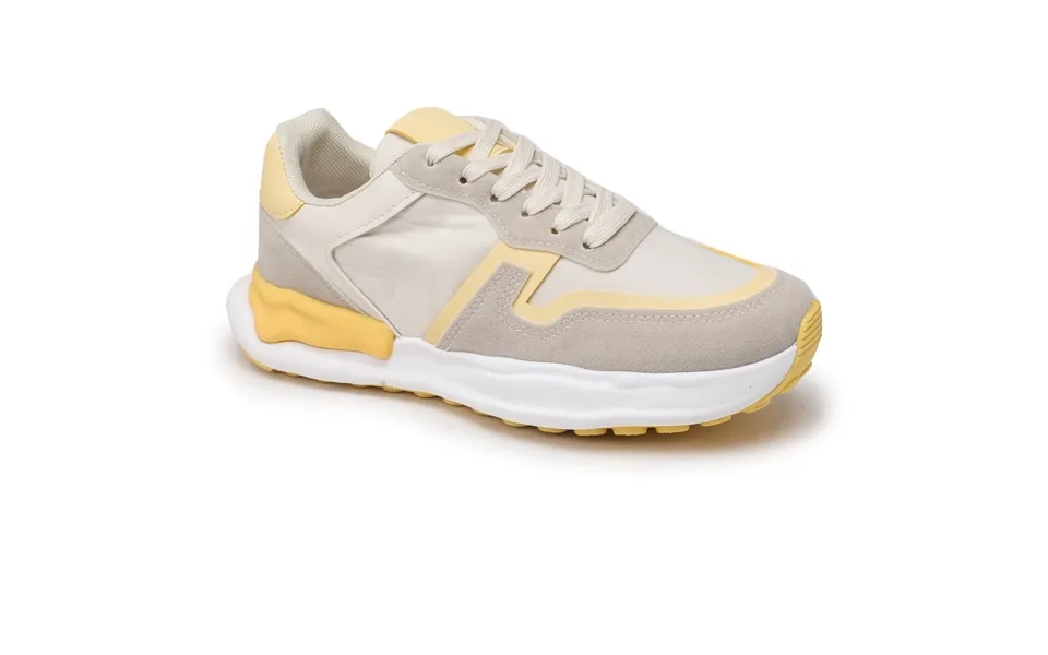 Mila Dame Sneakers 1123 - Yellow