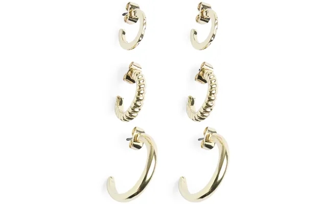 Pieces Lady Earrings Pcpella - Gold Color product image