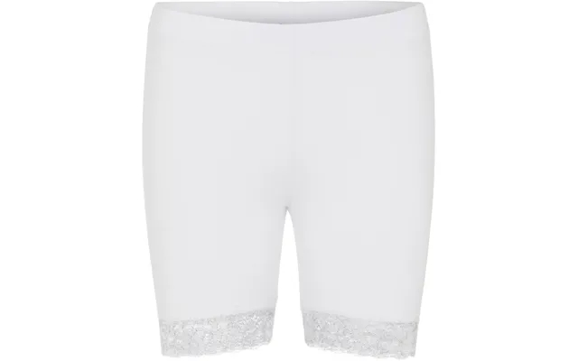 Pieces lady shorts pckiki lace - bright white product image