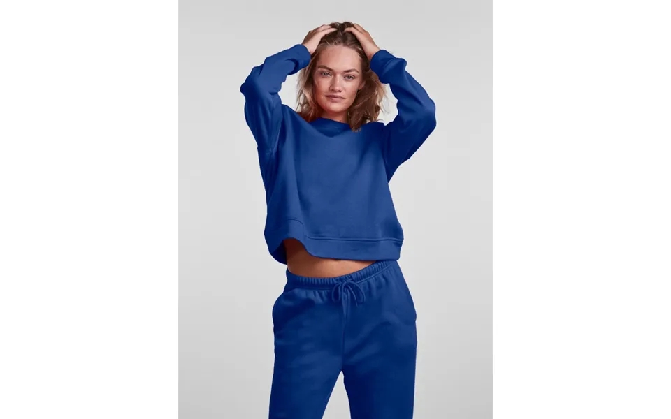 Pieces Dame Sweatshirt Pcchilli - Mazarine Blue