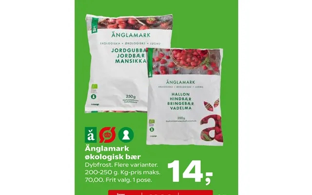 Änglamark organic berries product image