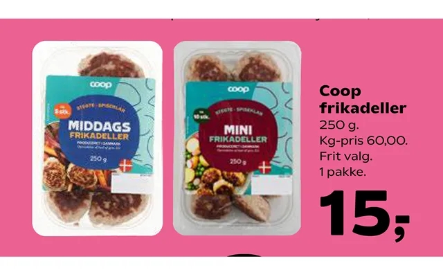 Coop meatballs product image